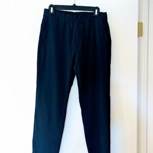 Vuori Miles Ankle Pant Performance Stretch Knit Travel Tapered Size M